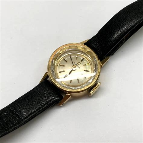 omega watch womens used|omega 14k gold watch women's.